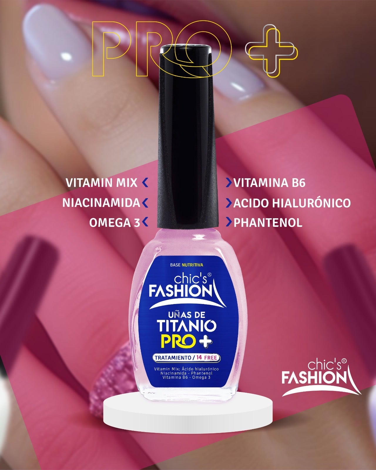 UÑAS DE TITANIO PRO +