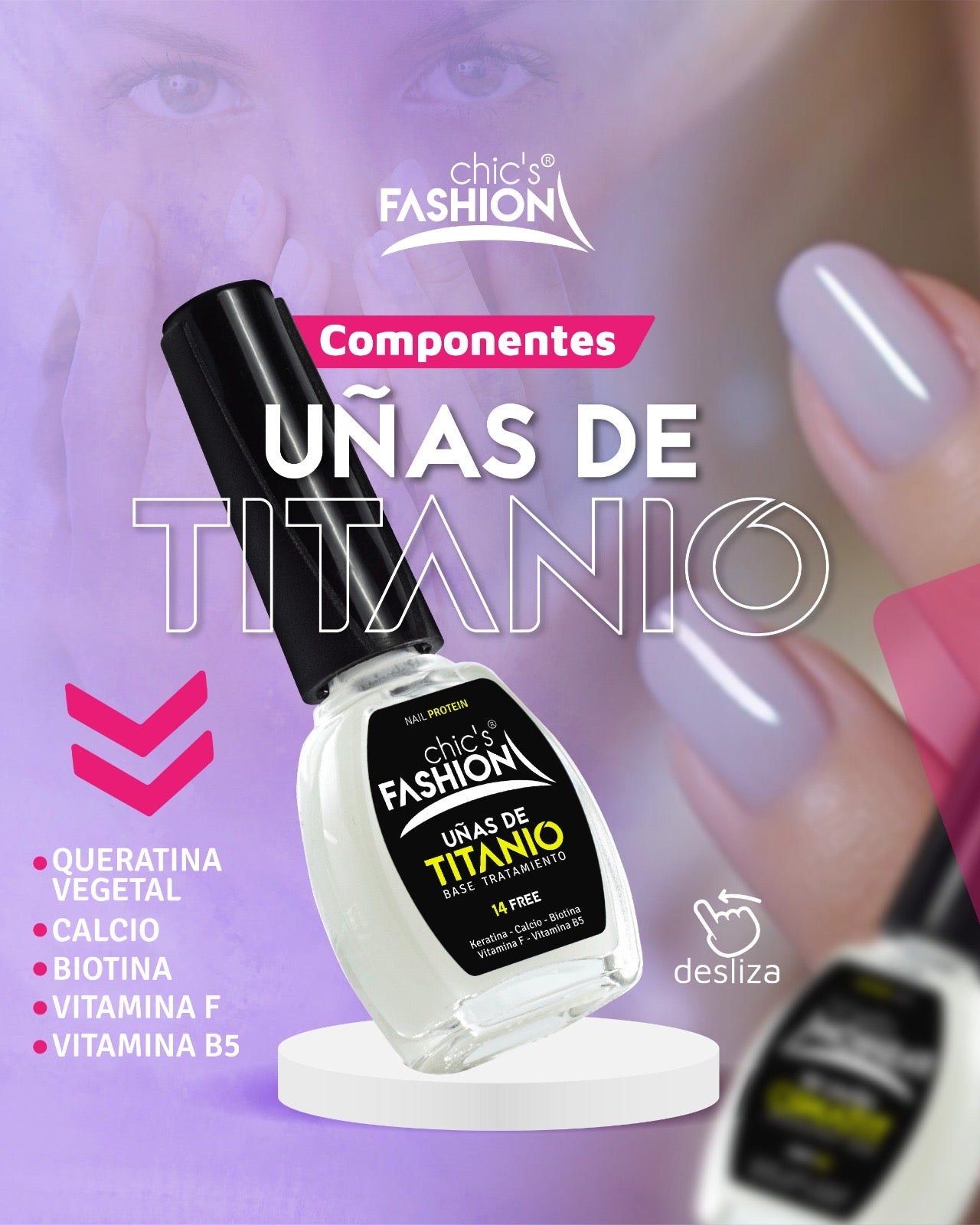 Uñas de Titanio Base/Tratamiento
