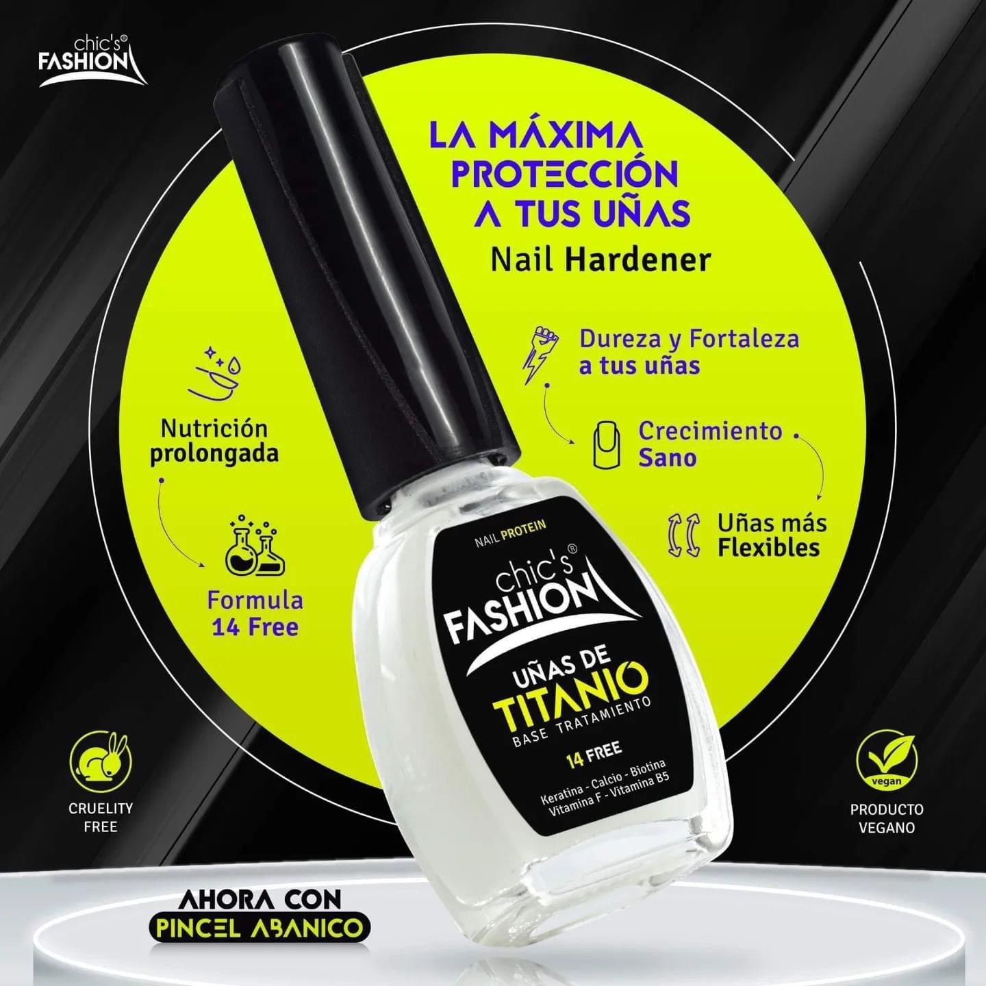 Uñas de Titanio Base/Tratamiento