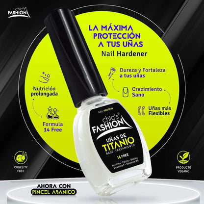 Uñas de Titanio Base/Tratamiento